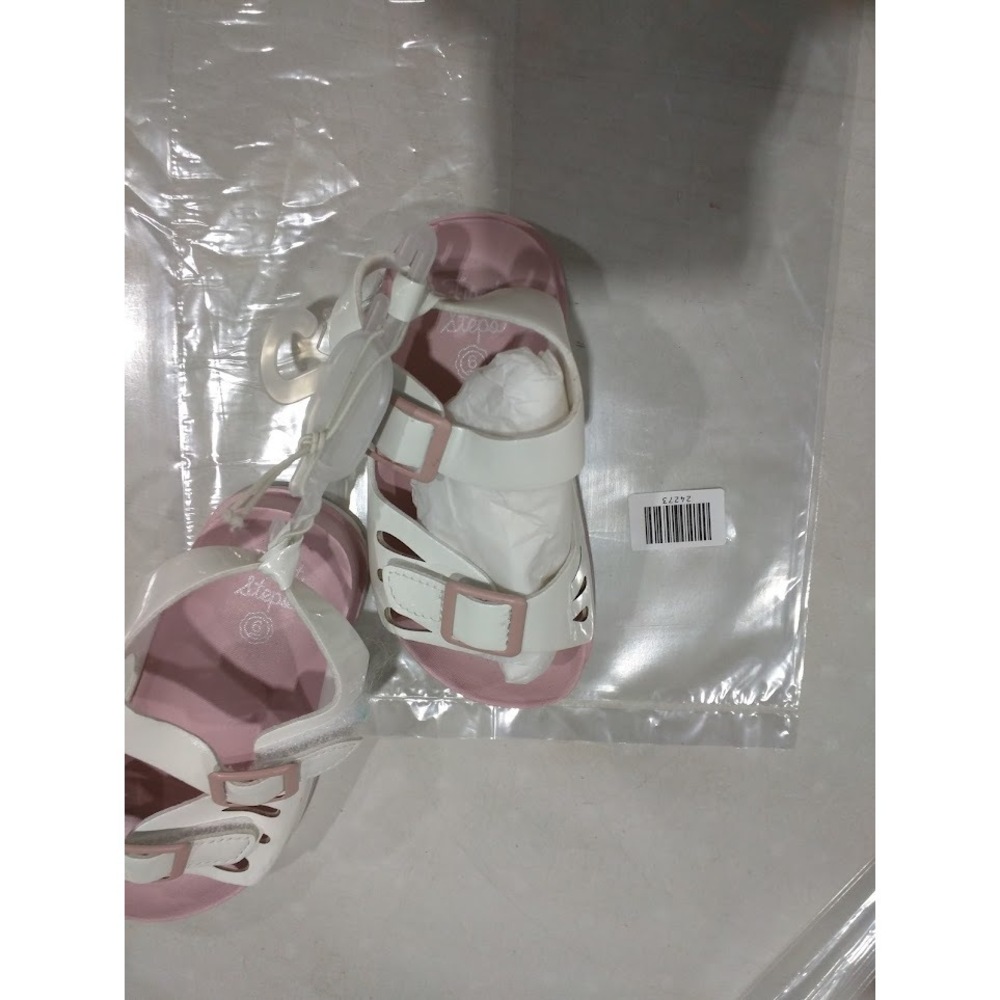First Steps Bailey White Sandals Girl's Toddler